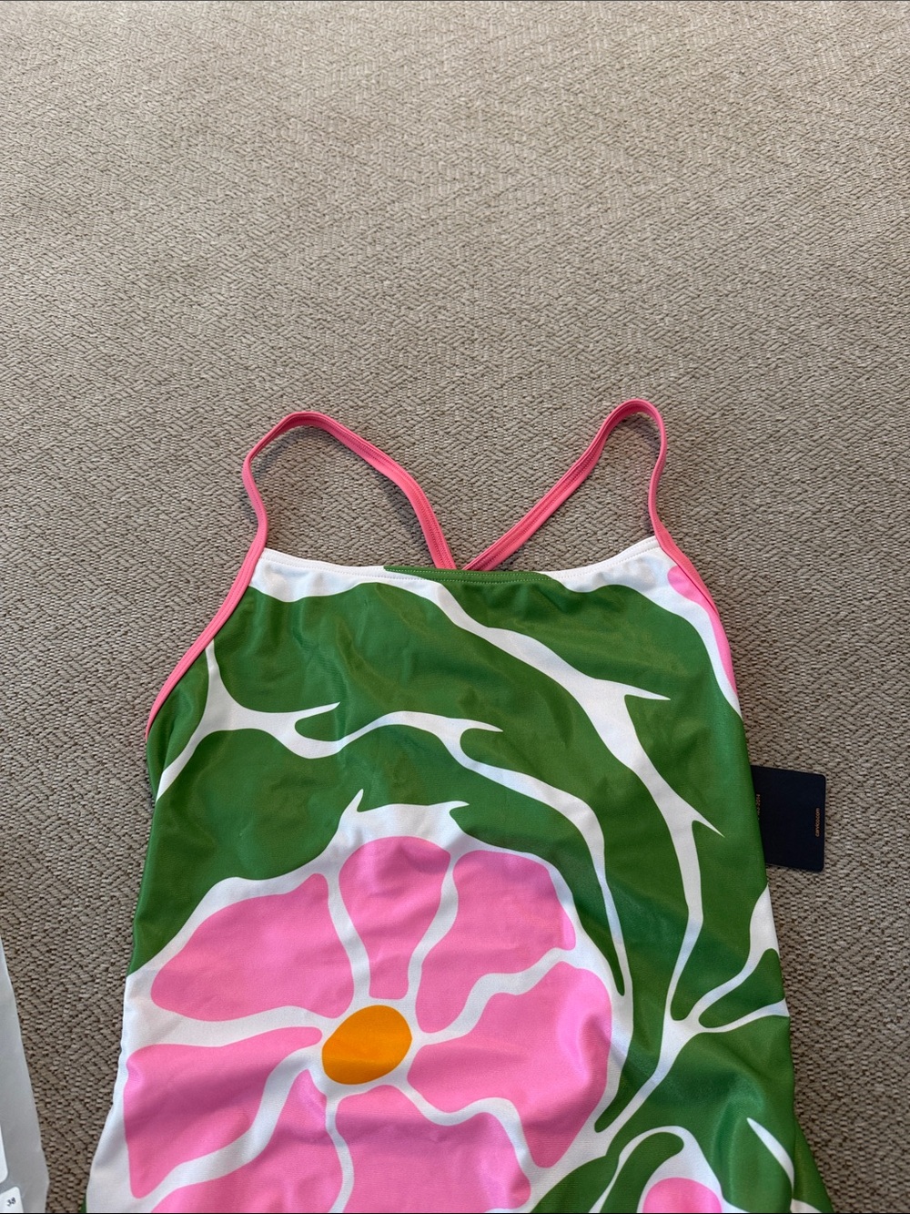 NWT 🌸 Sporti One Piece Swimsuit Size 38 - Picture 2 of 7